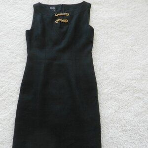 Black Bigio linen dress, size 6